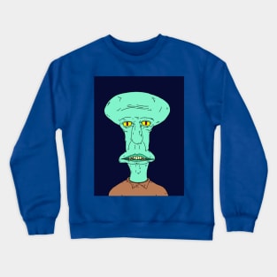 Squidward Mugshot Crewneck Sweatshirt